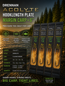 🪝 Drennan Acolyte Hooklength Plate Barbless 6'' - Margin Carp DRENNAN