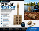 🎣 Preston Innovations ICS In-Line Feeder Cages PRESTON INNOVATIONS