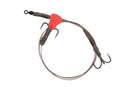 Fox Rage Predator Twin Treble Trace 50cm Barbed FOX