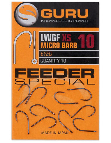 Guru LWGF Feeder Special XS Hooks Eyed GURU