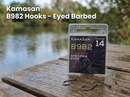 kamasan b982 eyed barbed hooks VIVADO