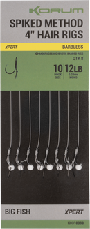 Korum Braid Spiked Method Hair Rigs KORUM