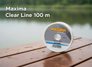maxima clear fishing line 100m spool VIVADO