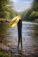mepps flying c gold black spinner VIVADO