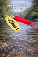 mepps flying c gold red lure VIVADO