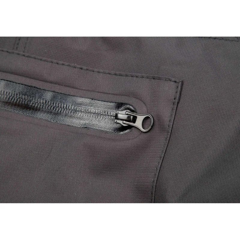 Mikado Chest Waders BLACK BASIC – waterproof PVC waders with integrated boots and adjustable straps