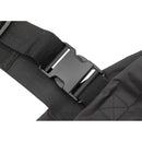 Waterproof PVC fishing chest waders by Mikado with non-slip boots – BLACK BASIC model