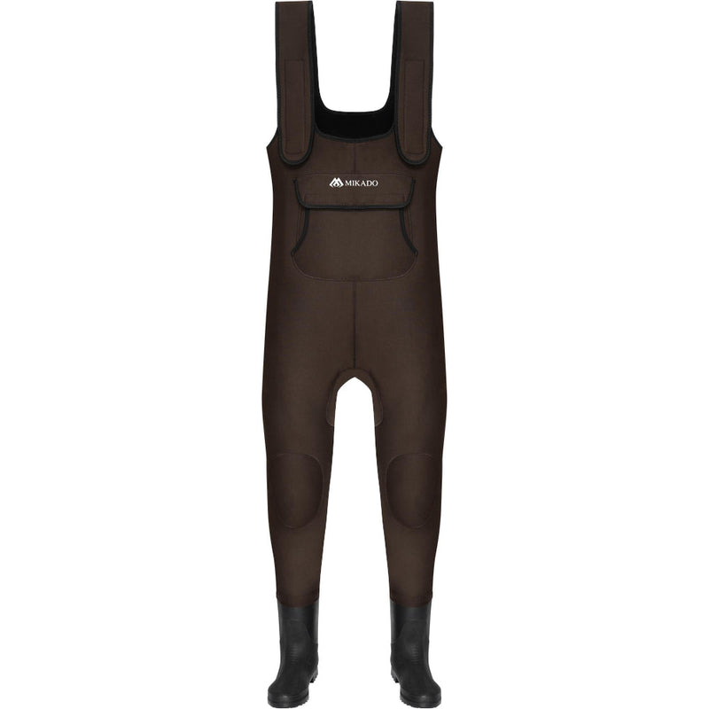 Mikado neoprene chest waders front view