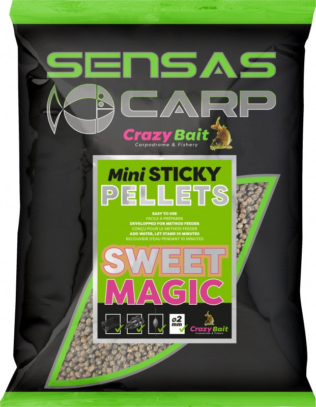 Sensas Mini Sticky Pellets 700g - Sweet Magic SENSAS