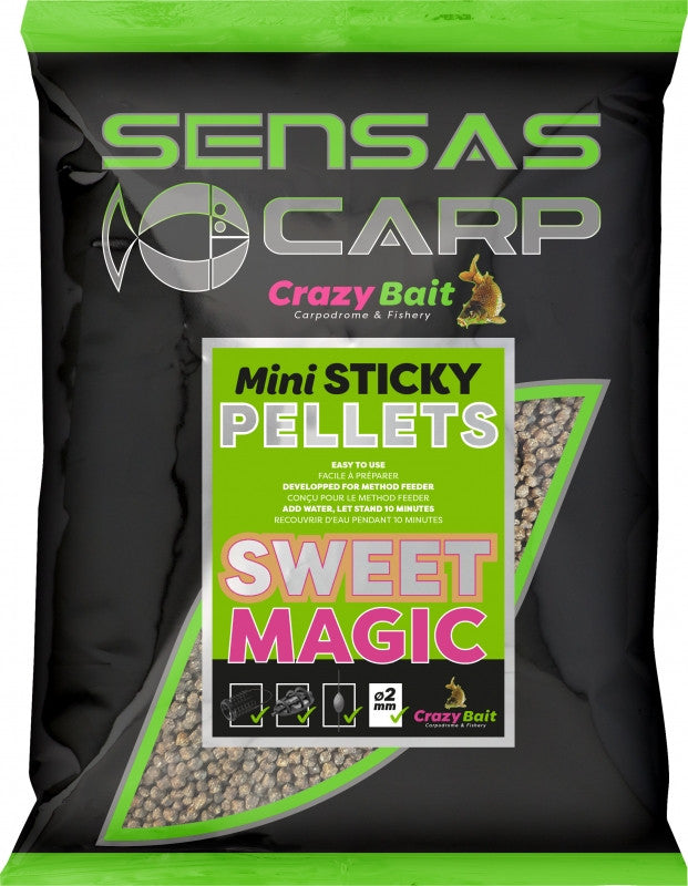 Sensas Mini Sticky Pellets 700g - Sweet Magic