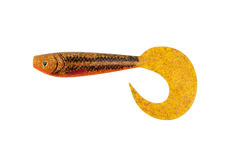Fox Rage Pro Grub UV Soft Lure 10cm – Goldie colour