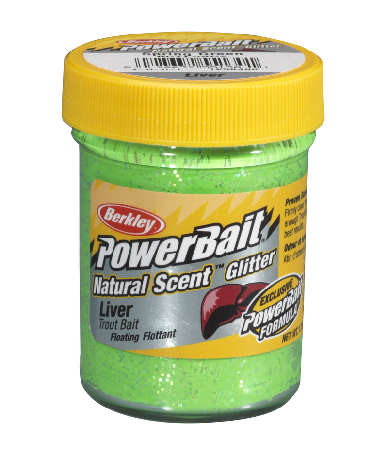 Berkley PowerBait® Natural Glitter Trout Bait - Liver