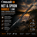 prologic carbon net spoon handle 1.8m VIVADO