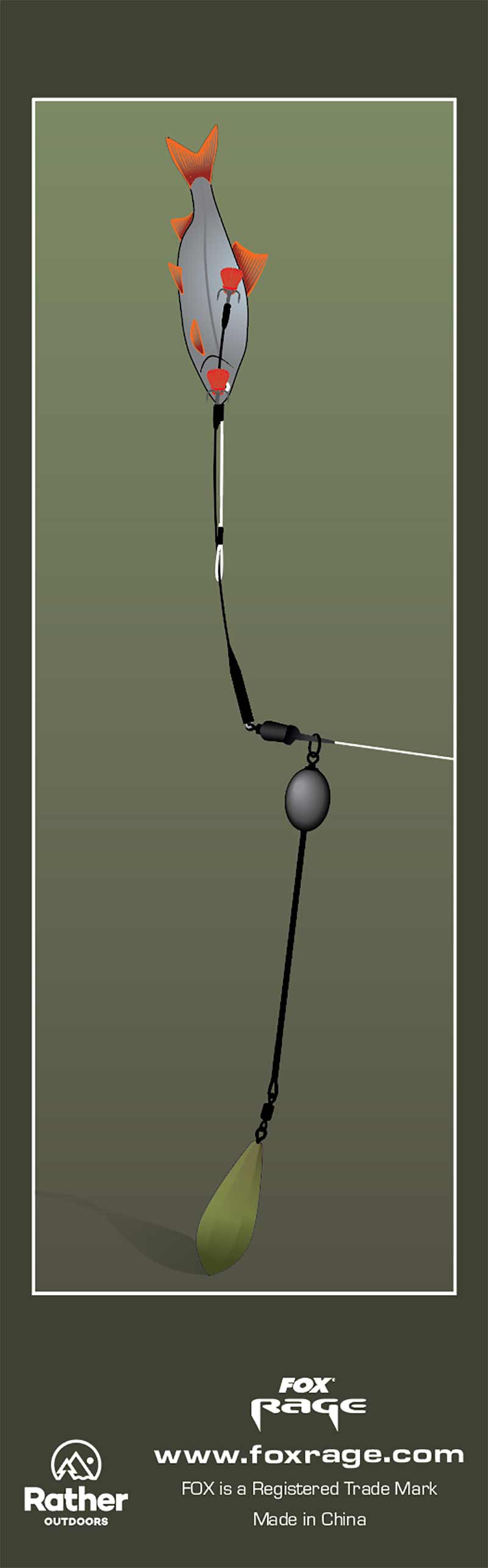 Fox Rage Predator Ledger Stems 2pcs FOX