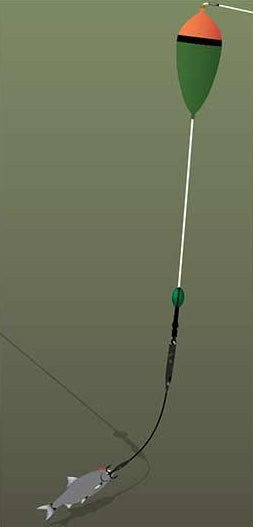 Fox Rage Predator 49 Strand Float Trace 50cm Barbed FOX