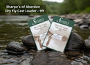 sharpes dry fly tapered leader VIVADO