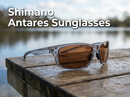 shimano antares sunglasses transparent grey frame VIVADO
