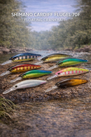 shimano cardiff flugel 70f lure VIVADO