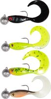 📦 Fox Rage Micro Grub Tail Mixed UV Colour Pack Loaded FOX