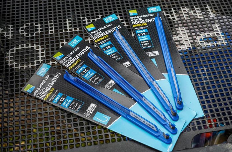 Preston Innovations GPM-B Mag Store Hooklengths 15cm Barbless PRESTON INNOVATIONS