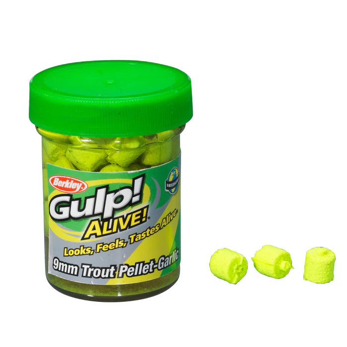 Berkley Gulp! Alive® 9mm Trout Pellets Garlic