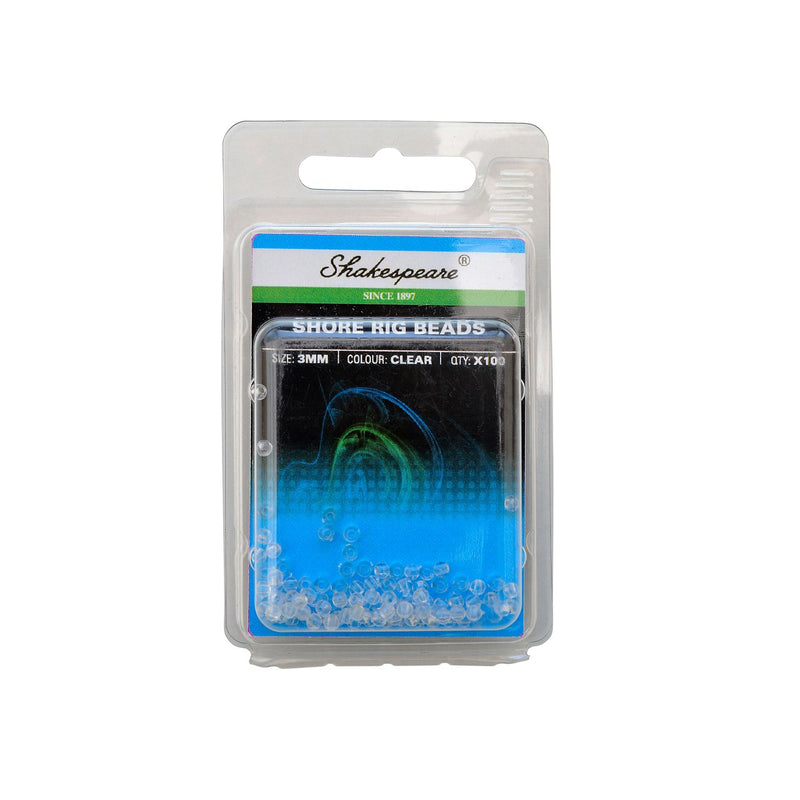Shakespeare® Shore Rig Beads 3mm - Clear - VIVADO