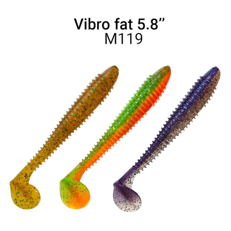 Crazy Fish Vibro Fat 14.5cm 3pcs/pack
