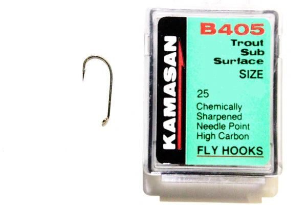 Kamasan B405 Trout Fly Tying Hooks
