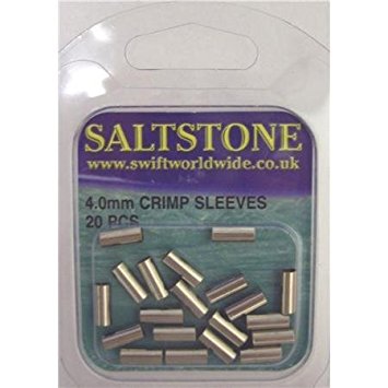 Salstone crimp sleeves 4mm 20pc - VIVADO