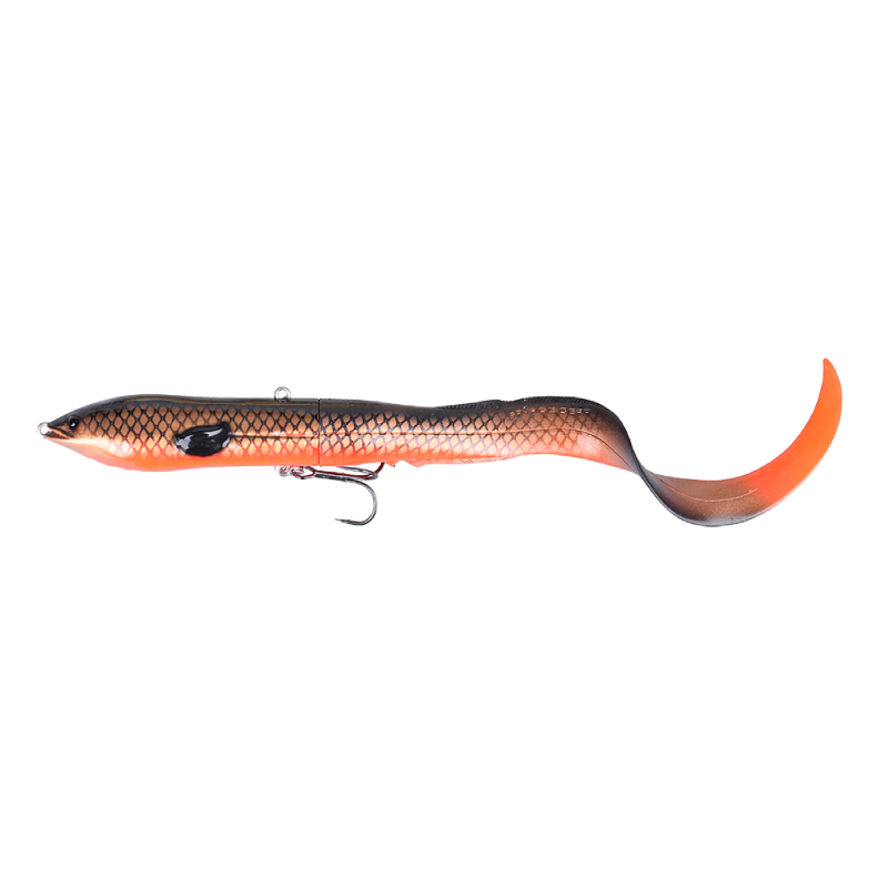 Savage Gear 3D Hard Eel Tail Bait 17cm 40g SS 09 Red copper Black