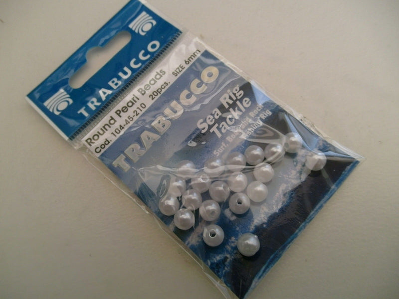 Trabucco beads round 4mm pearl - VIVADO