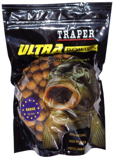 Traper Ultra Boilies 12mm 1kg - Banana - VIVADO