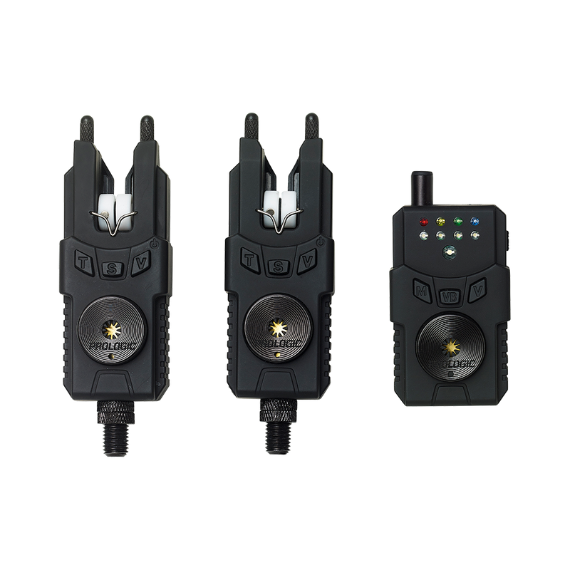 CUSTOM SMX MKII BITE ALARM SET 2+1 RED/GREEN PROLOGIC