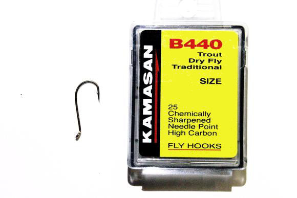 Kamasan B440 Trout Fly Tying Hooks