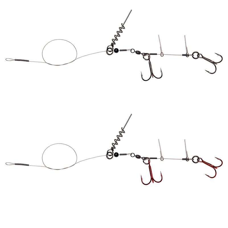 Savage Gear Line Thru Corkscrew Rigs 2pcs/pack SAVAGE GEAR