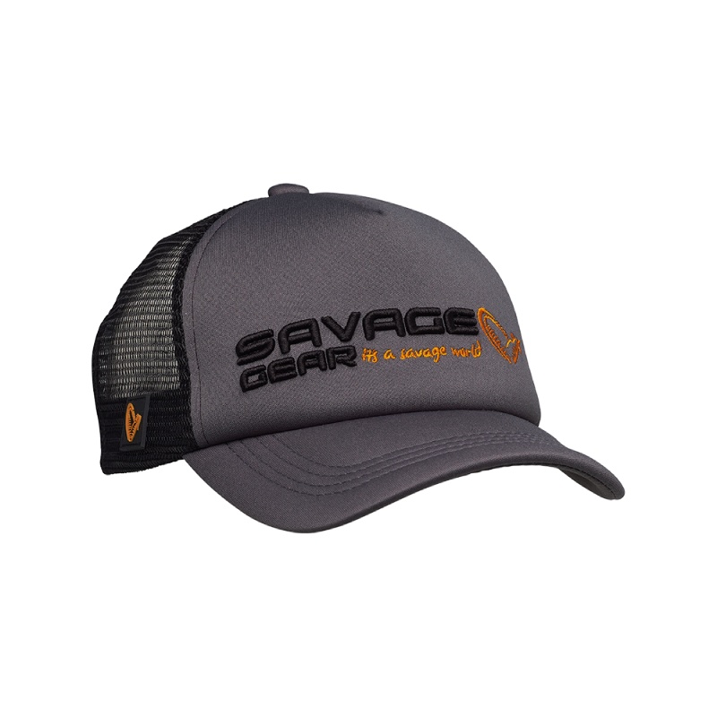 SAVAGE GEAR CLASSIC TRUCKER CAP ONE SIZE SEDONA GREY SAVAGE GEAR