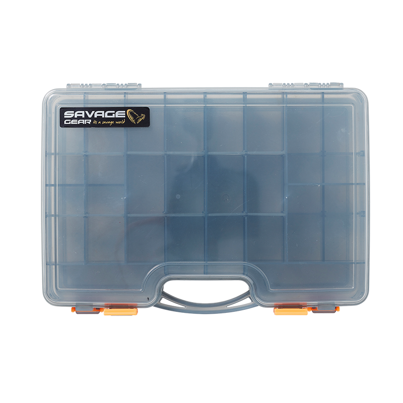 SAVAGE GEAR LUREBOX 2 SIDED SMOKE LARGE 29.5X20.5X6.2CM SAVAGE GEAR