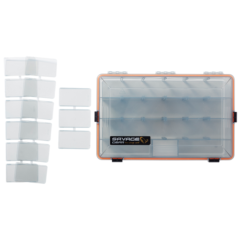 Savage Gear WP Lurebox 6B Smoke 35.5X23X9.2cm SAVAGE GEAR