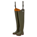 DAM Flex Rubber Hip Waders with Bootfoot Cleated DAM
