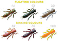 Crazy Fish Kasari lures 40mm - VIVADO