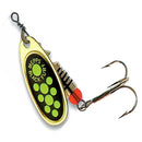 Mepps Black Fury Chartreuse Dot spinner - VIVADO