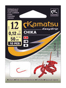 Kamatsu Chika red hooks to nylon - VIVADO