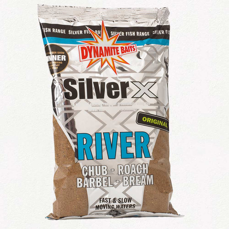 Dynamite Silver X River Groundbait 1kg - VIVADO