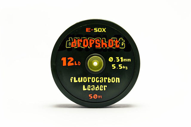 Drennan Dropshot Fluorocarbon Leader 50m - VIVADO