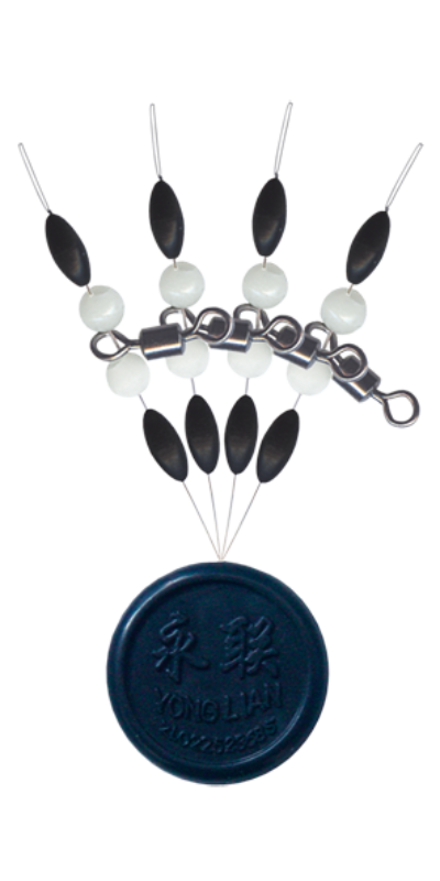 Cralusso Swivel with pearl beads with rubber stopper - VIVADO