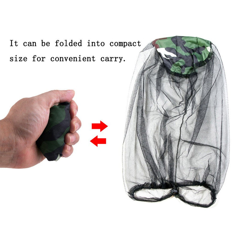 Anti-mosquito Bee Insect Fishing Camping Face Mask Net - VIVADO