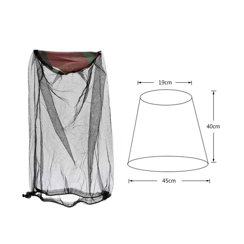 Anti-mosquito Bee Insect Fishing Camping Face Mask Net - VIVADO
