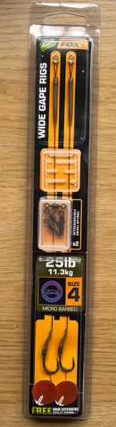 FOX Edges Armapoint Wide Gape Ready Rig Green FOX