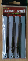 E.S.P Leadcore Lead Clip Leaders - 3 per pack - VIVADO