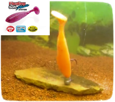 Lucky John JOCO Shaker FLOATING Drop Shot Lure 2.5'' (6 pcs/pack) - mackerel scent - VIVADO